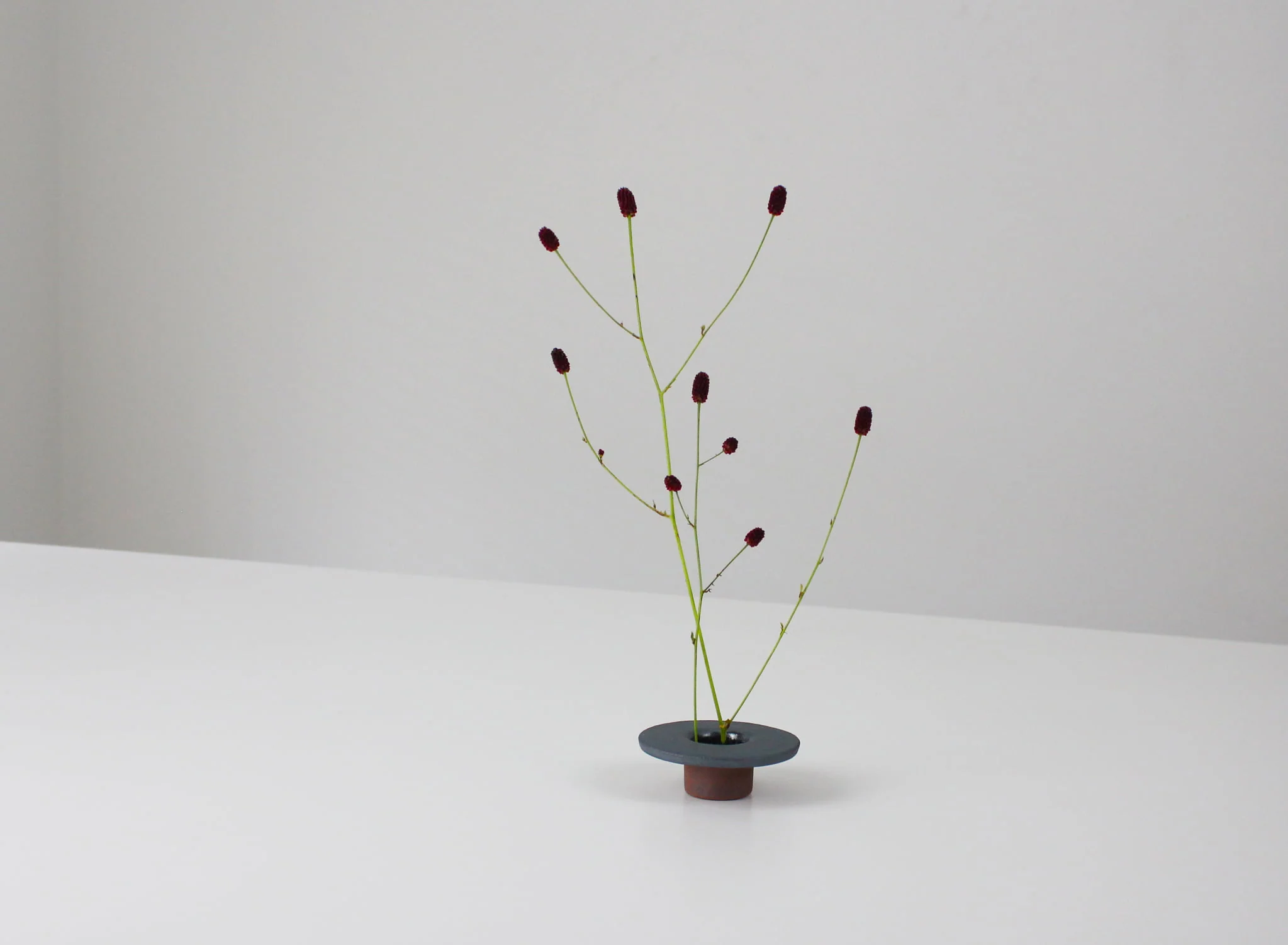 Japanese Ikebana Vase "Kenzan - aya 3set" - Image 3