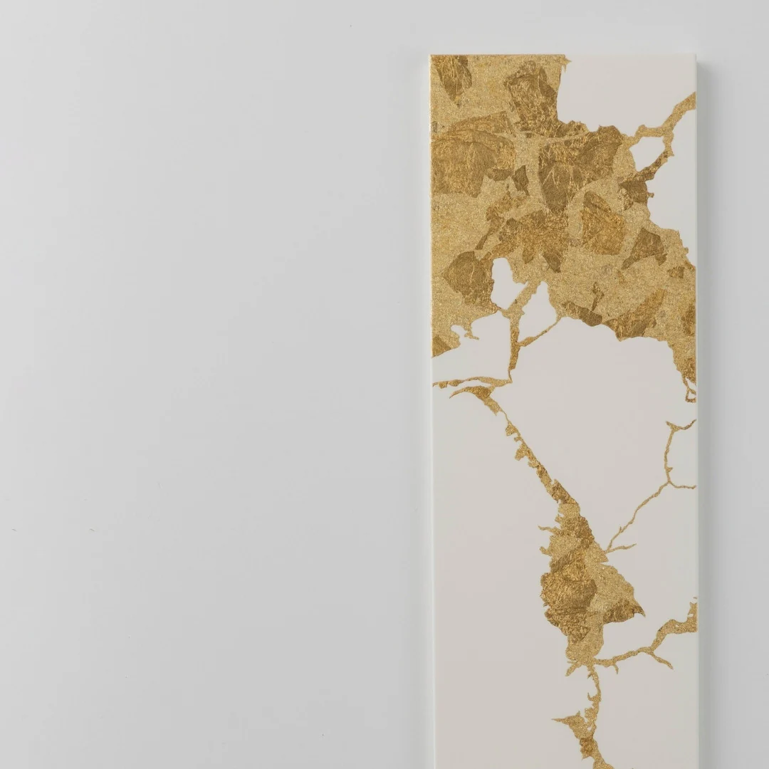 Japanese Wall Art "Kintsugi" White - Image 3