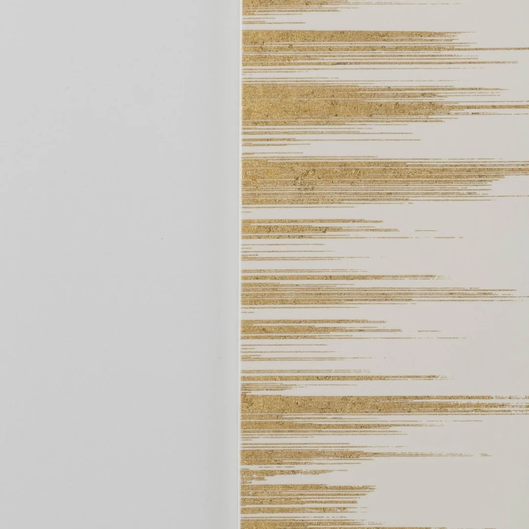 Japanese Wall Art "Kushibiki" White - Image 4