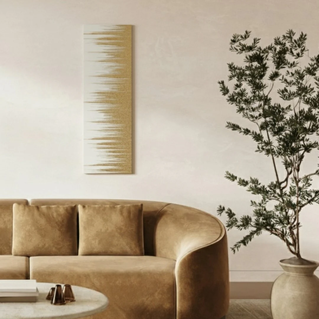 Japanese Wall Art "Kushibiki" White - Image 8
