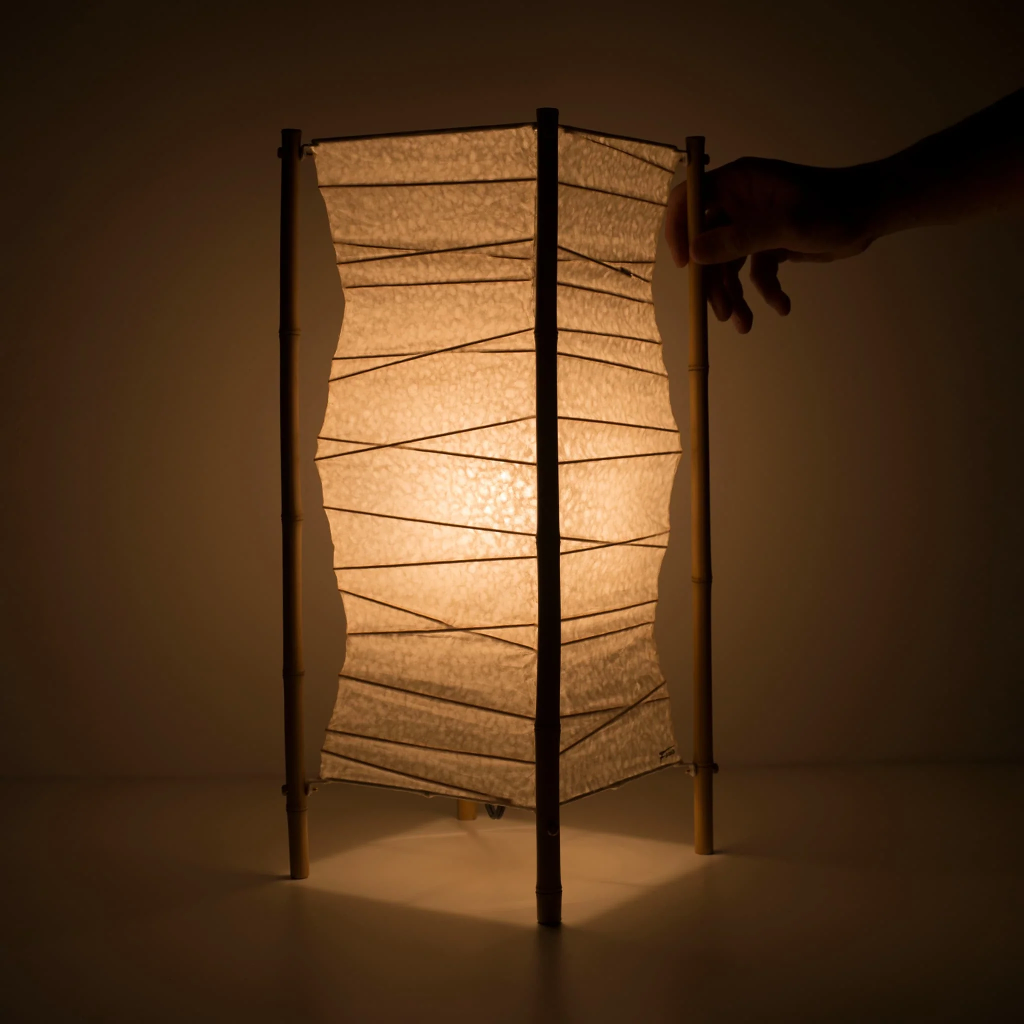 Japanese Paper Floor Lamp “NIPPON” 02 - Image 4