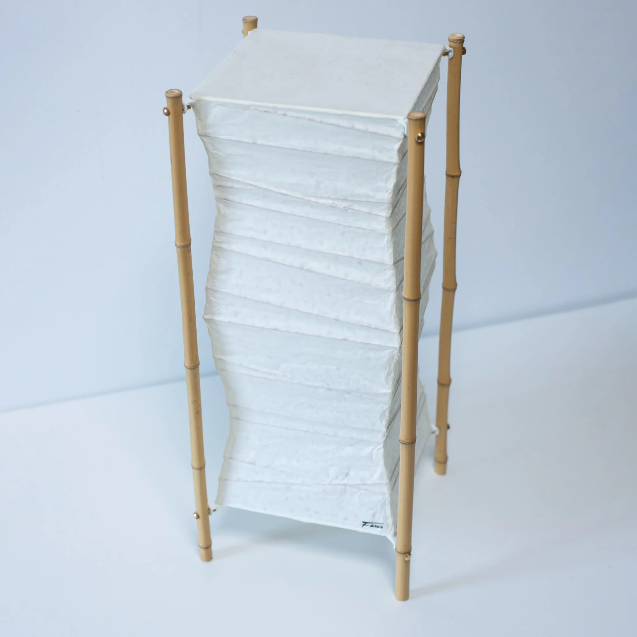Japanese Paper Floor Lamp “NIPPON” 02 - Image 6