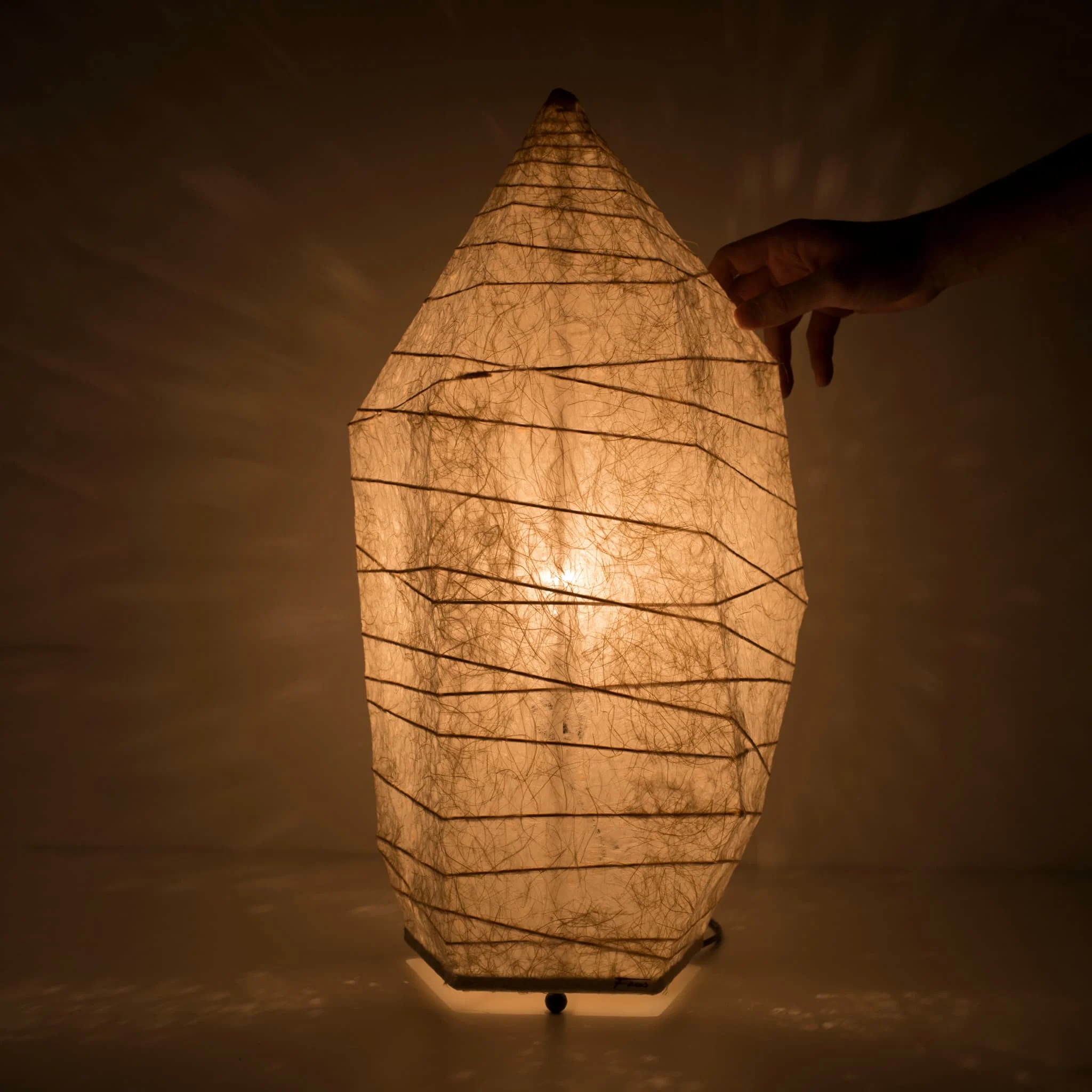 Japanese Paper Floor Lamp “PAPER STONE” - Image 10