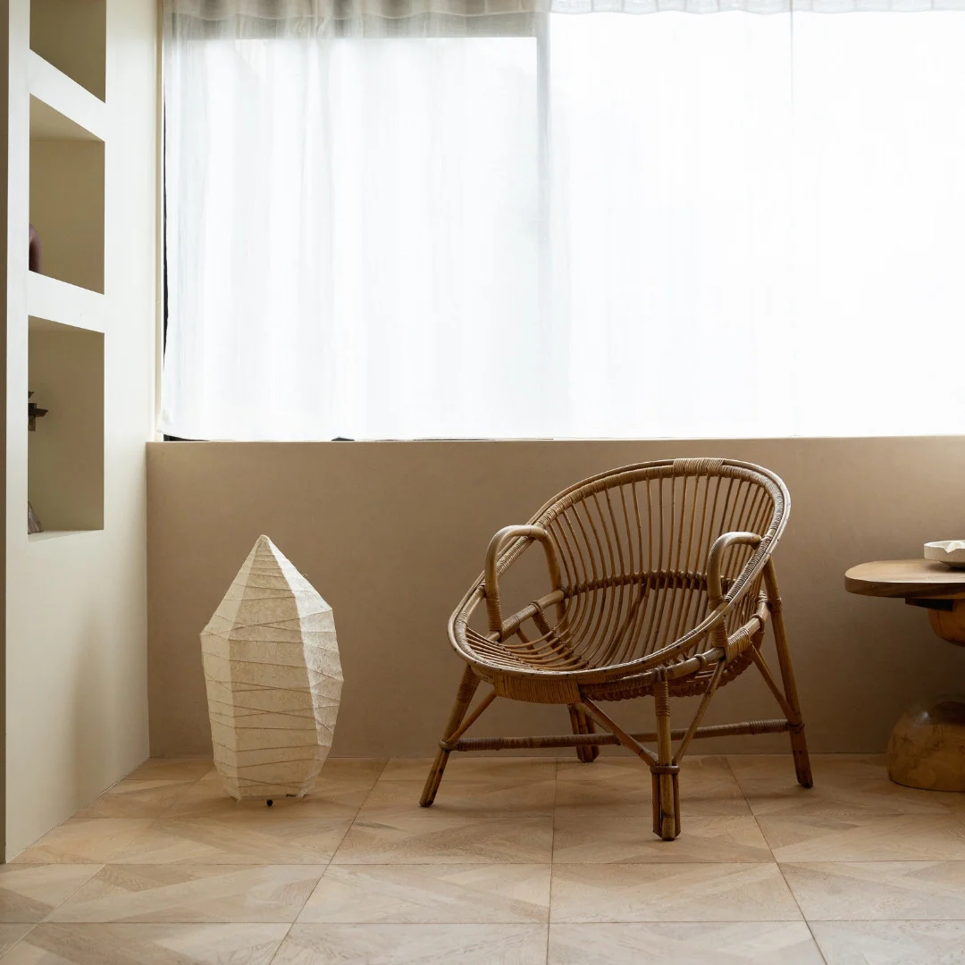 Japanese Paper Floor Lamp “PAPER STONE” - Image 5
