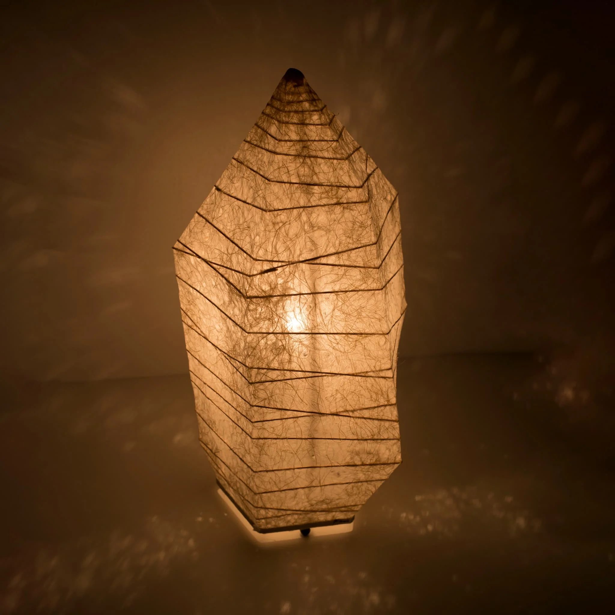 Japanese Paper Floor Lamp “PAPER STONE” - Image 8