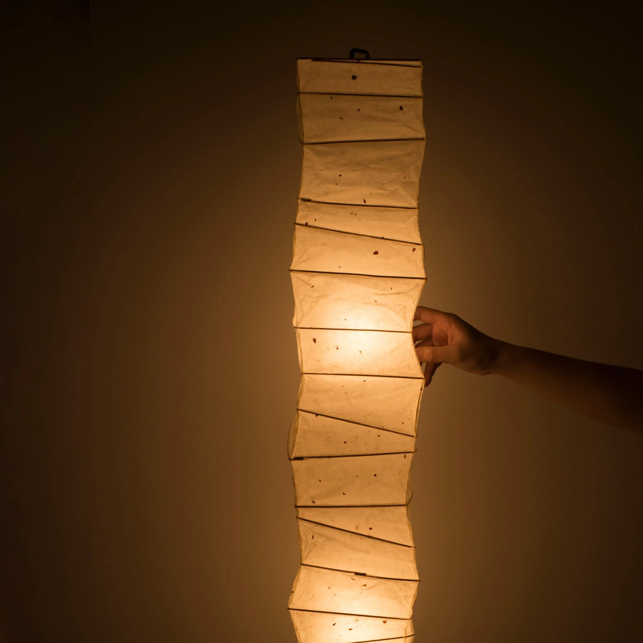 Japanese Paper Floor Lamp âSLENDERâ - Image 8