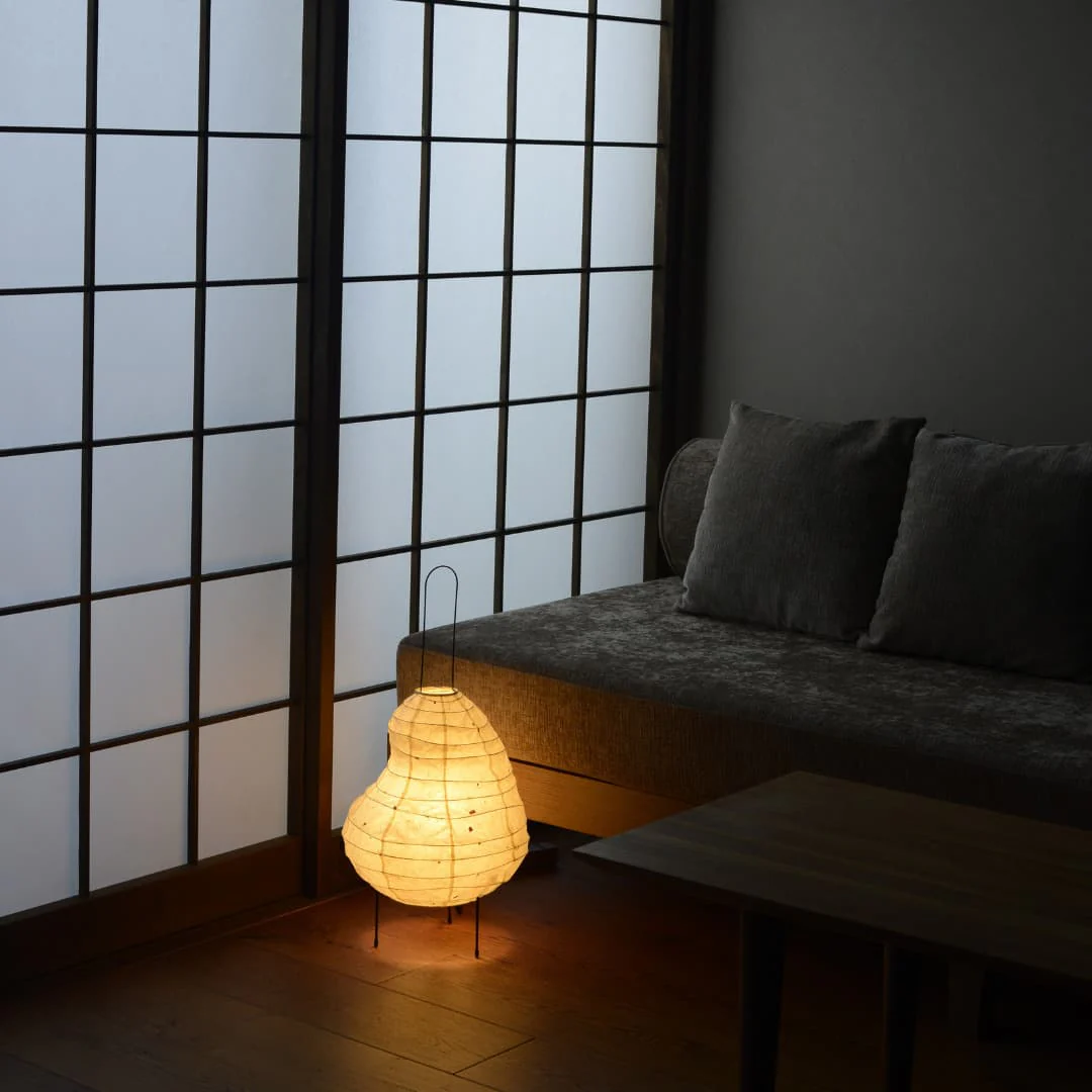 Japanese Paper Floor Lamp "BEANS LIGHT" - Image 5