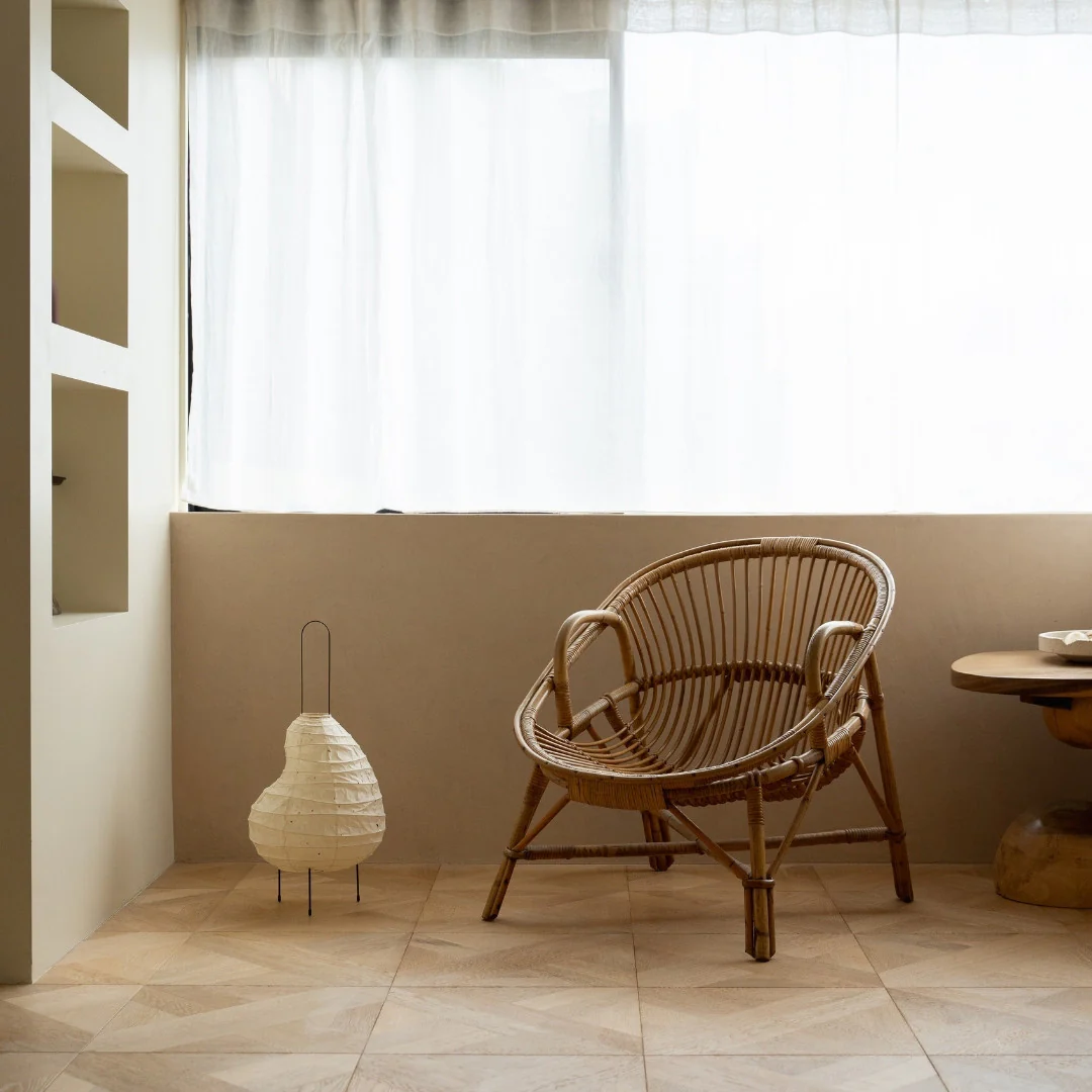 Japanese Paper Floor Lamp "BEANS LIGHT" - Image 6