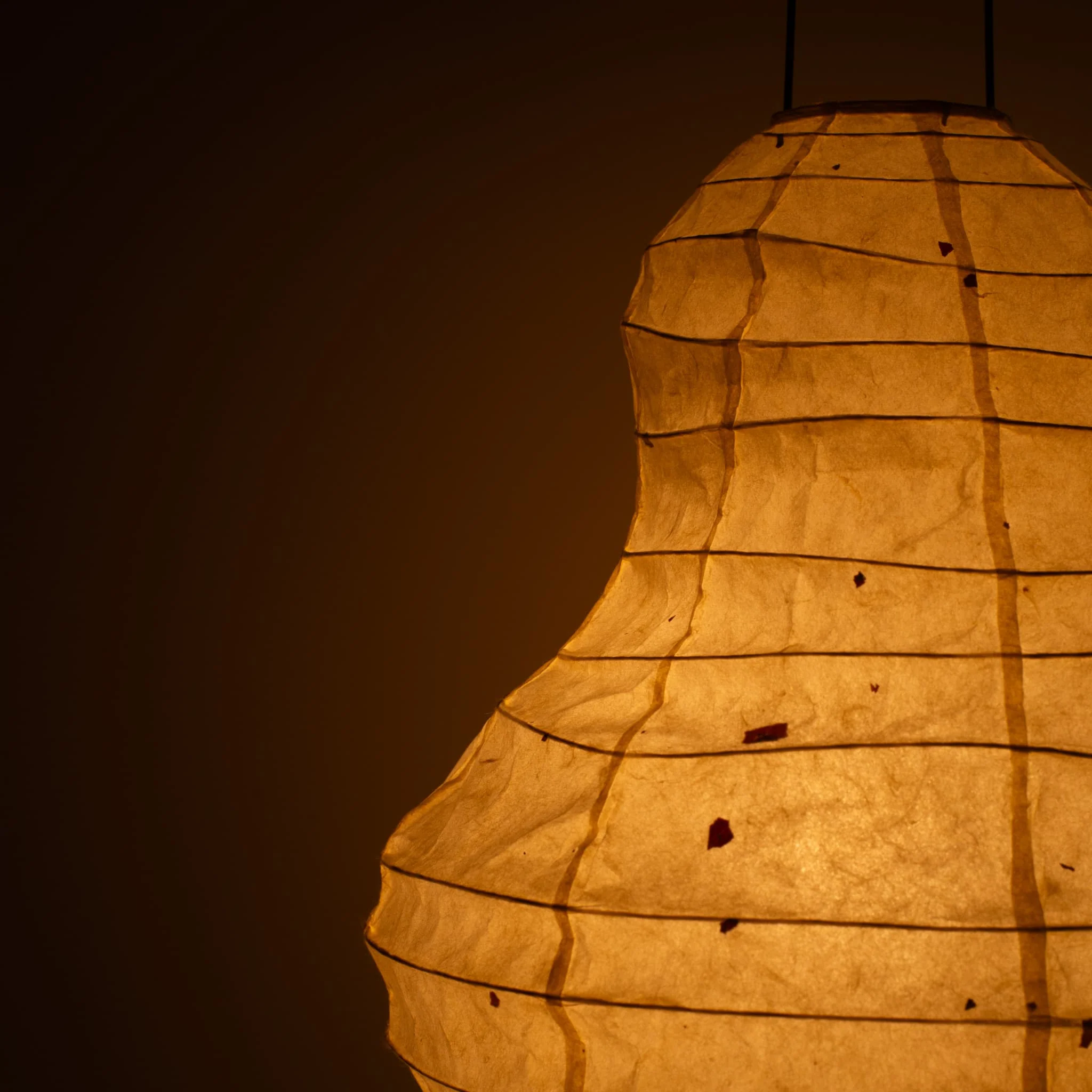Japanese Paper Floor Lamp "BEANS LIGHT" - Image 9