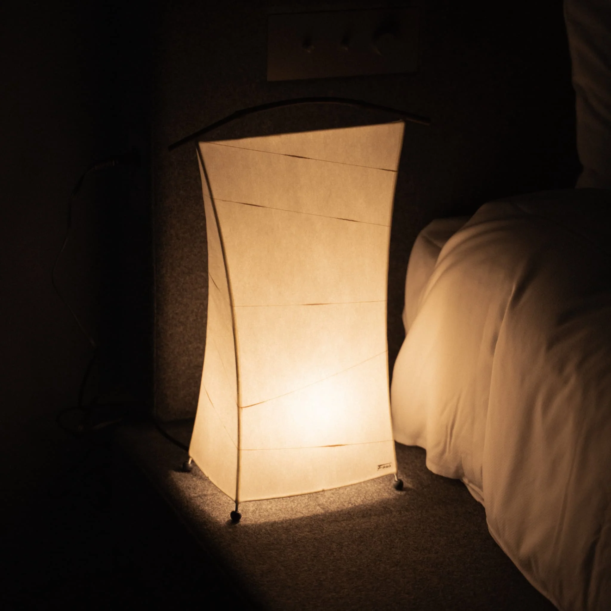 Japanese Paper Floor Lamp “NOW” - Image 3