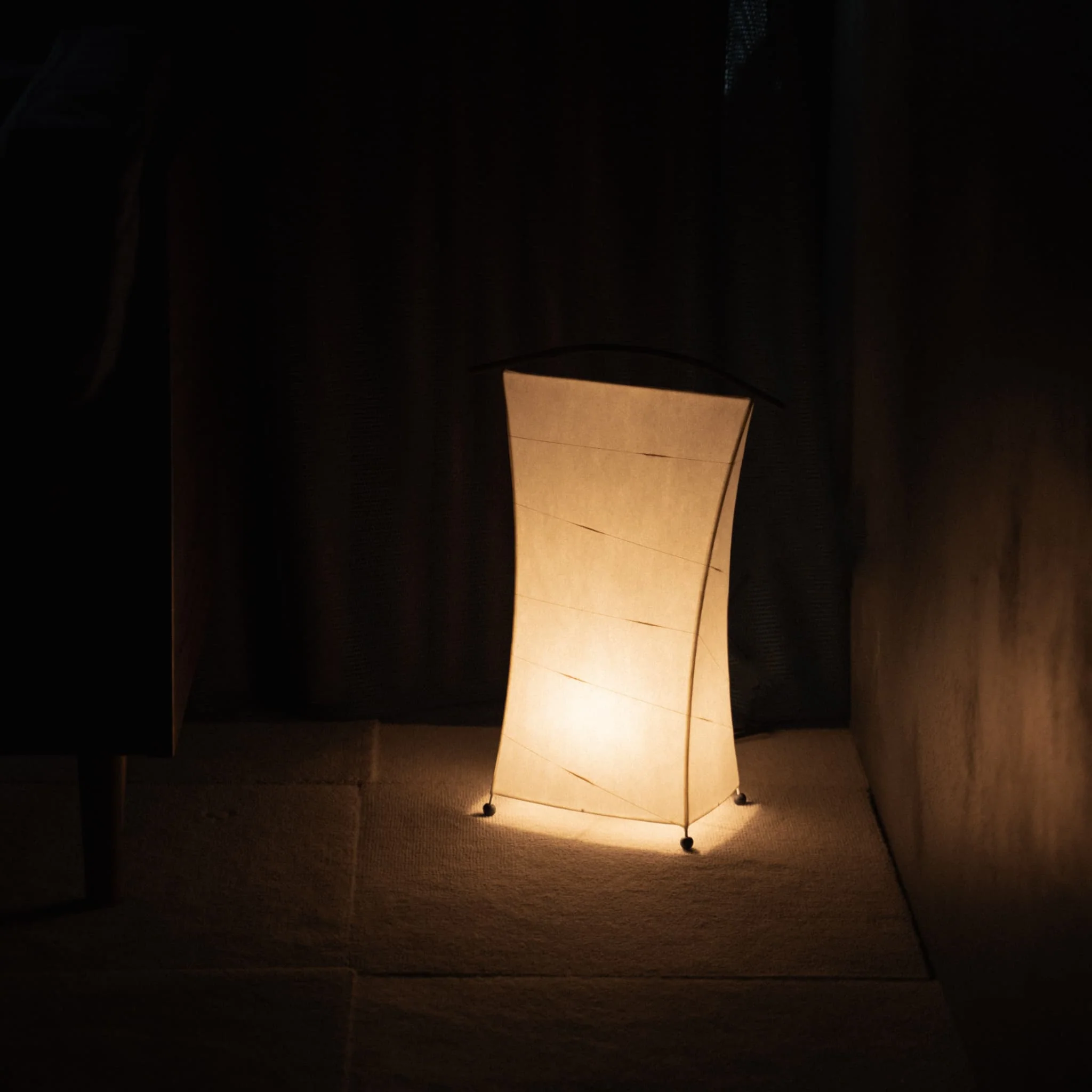 Japanese Paper Floor Lamp “NOW” - Image 4