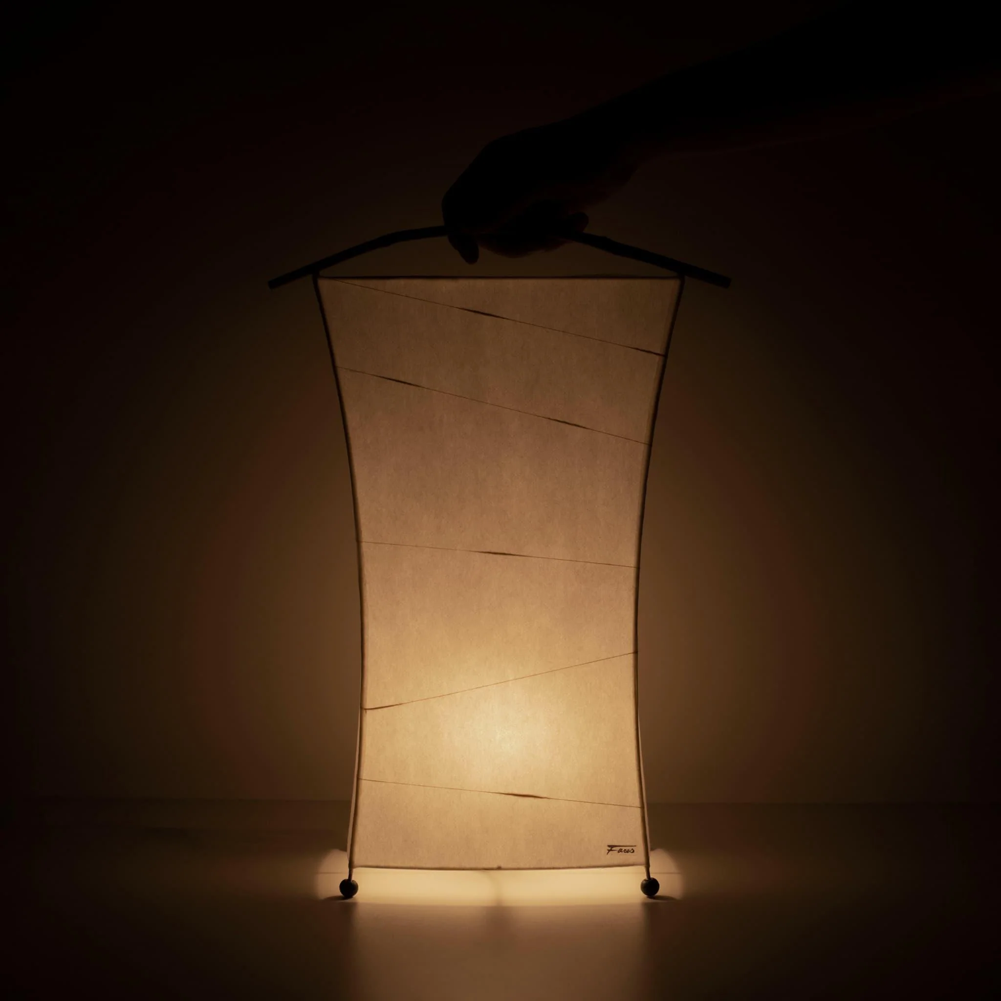 Japanese Paper Floor Lamp “NOW” - Image 8