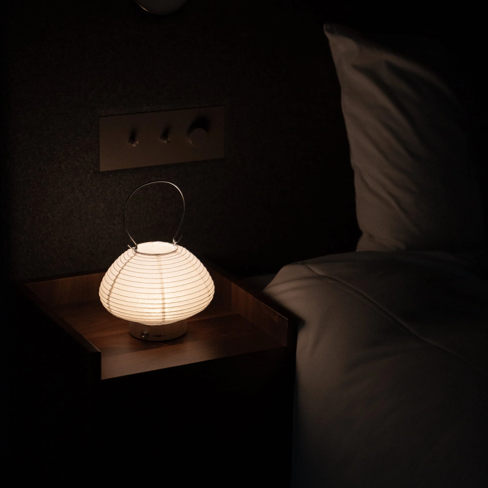 Japanese Paper Table Lamp “RIN” 01 - Image 8
