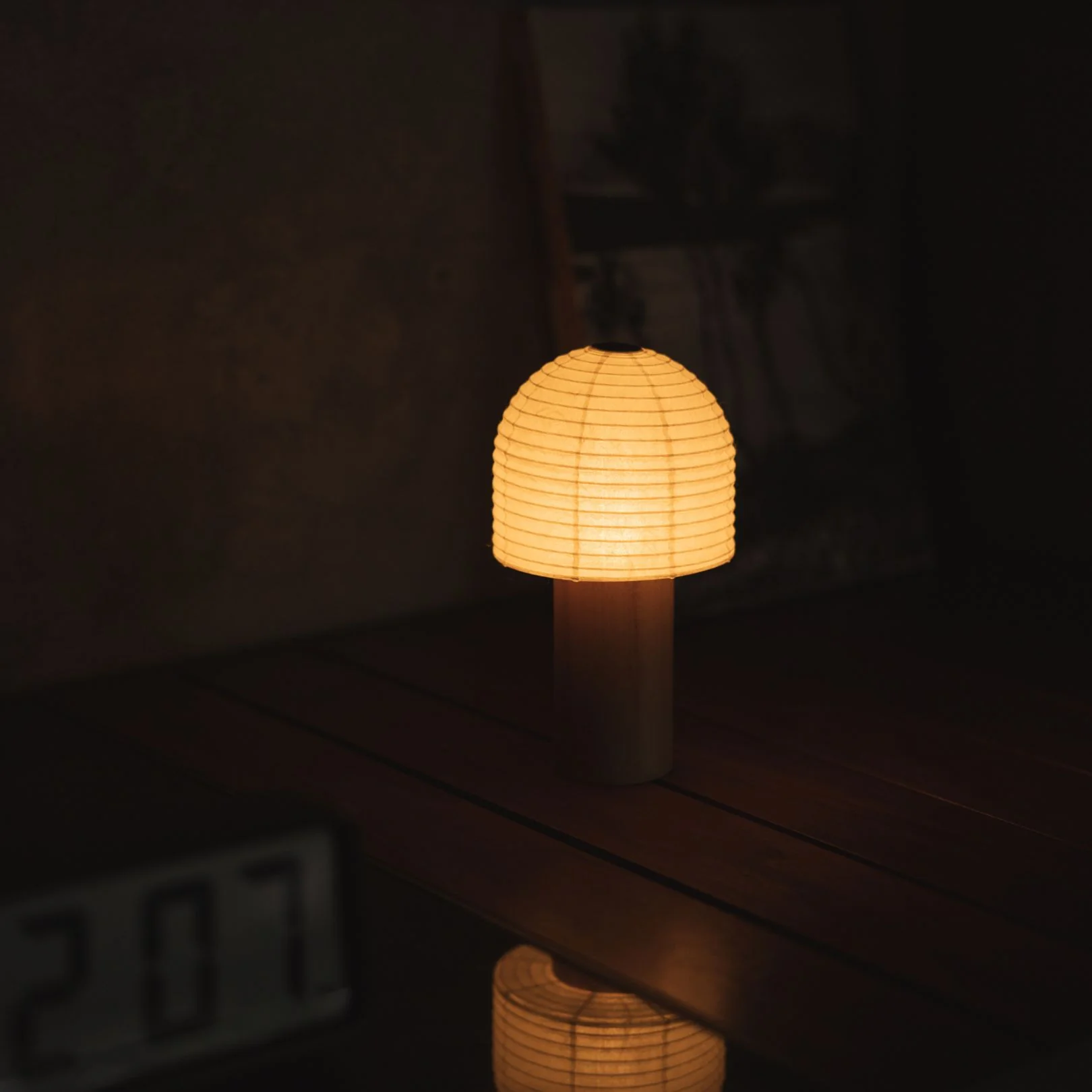 Japanese Paper Table Lamp “TORCHIN BELL” - Image 4