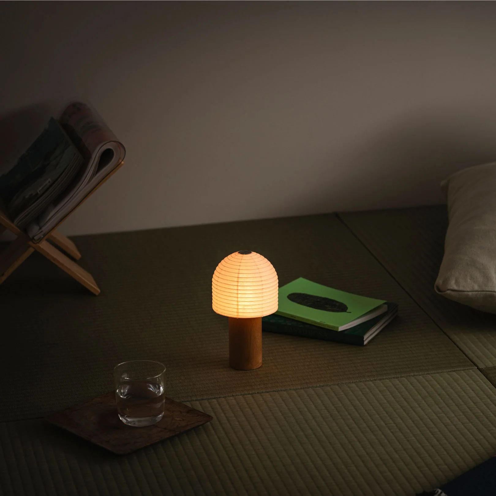 Japanese Paper Table Lamp “TORCHIN BELL” - Image 9