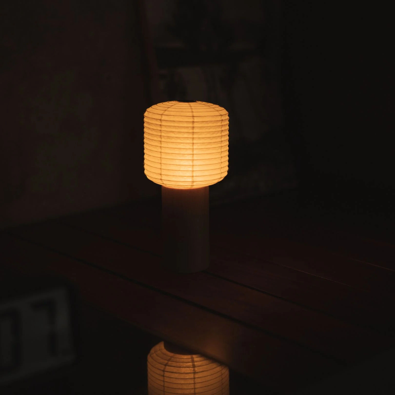 Japanese Paper Table Lamp “TORCHIN SQUARE” - Image 4