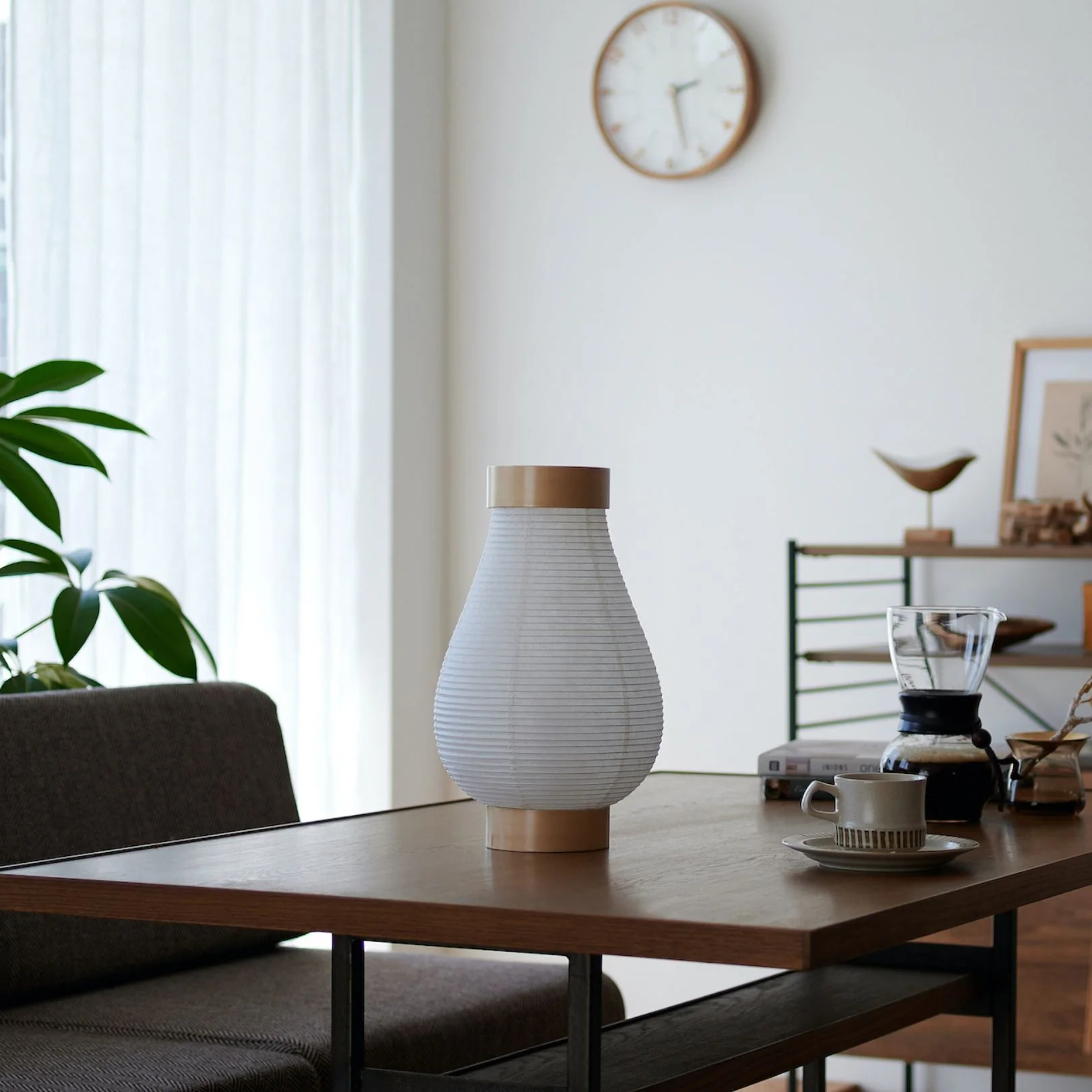 Japanese Paper Table Lamp “TSUDOI” - Image 3