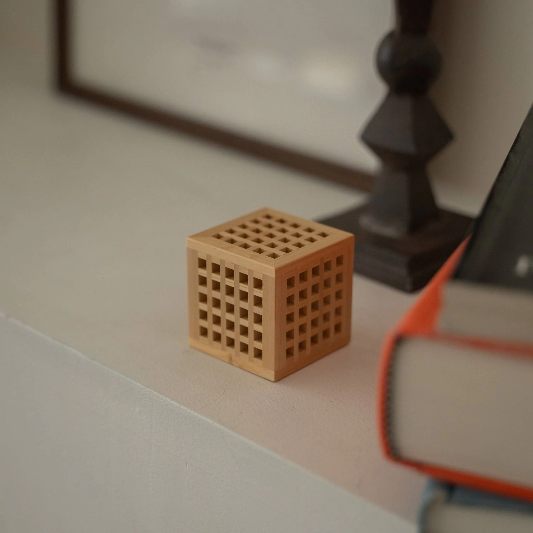 Japanese Wood Mini Lamp "Hotaru" - Image 12