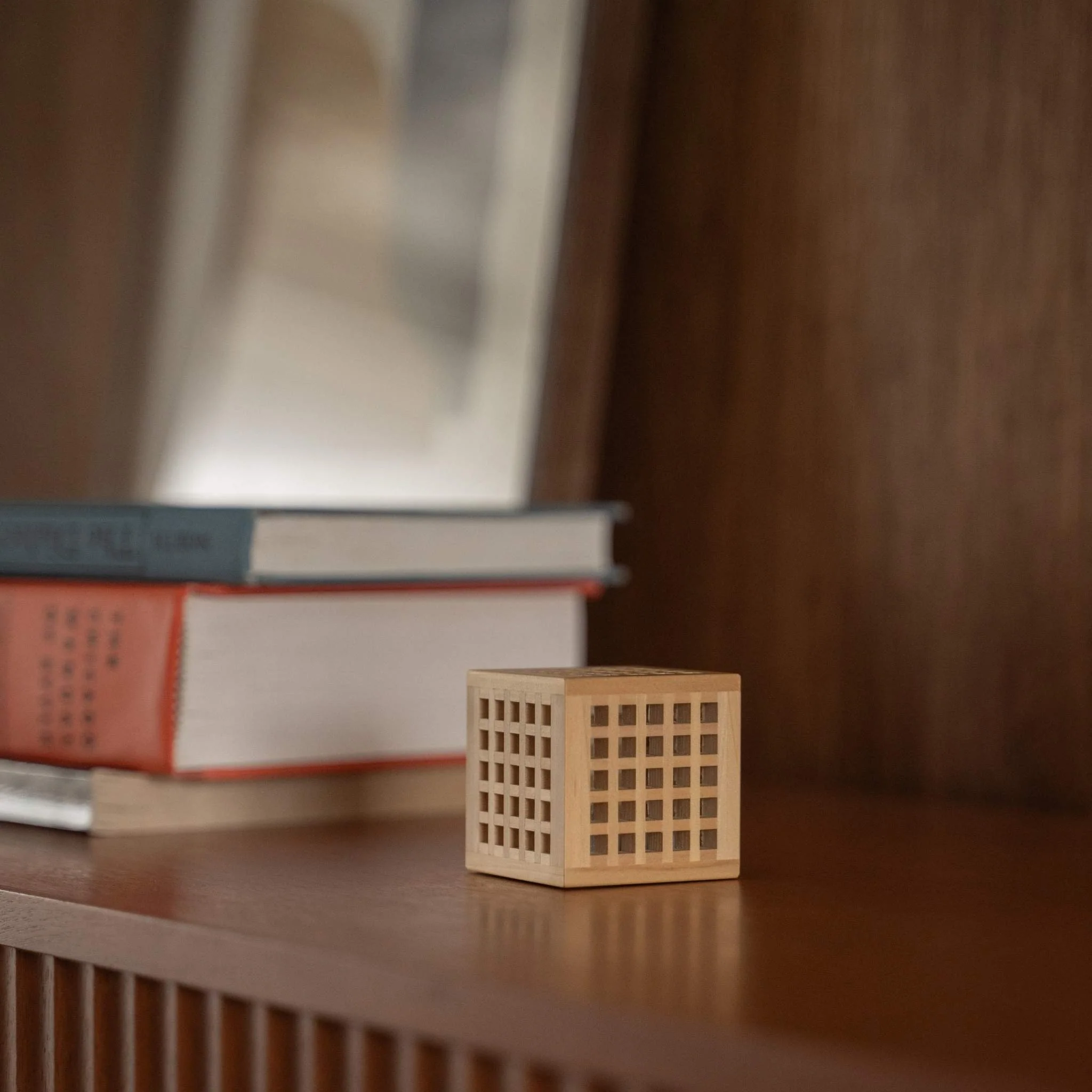 Japanese Wood Mini Lamp "Hotaru" - Image 5