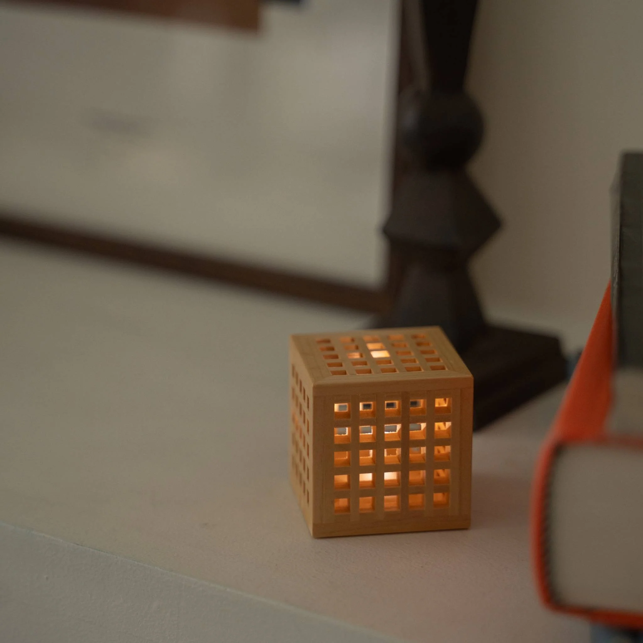 Japanese Wood Mini Lamp "Hotaru" - Image 9
