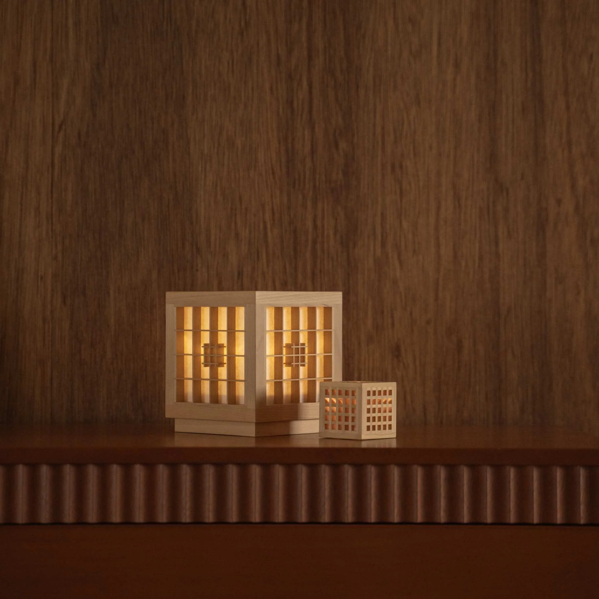Japanese Wood Mini Lamp "Hotaru" - Image 7