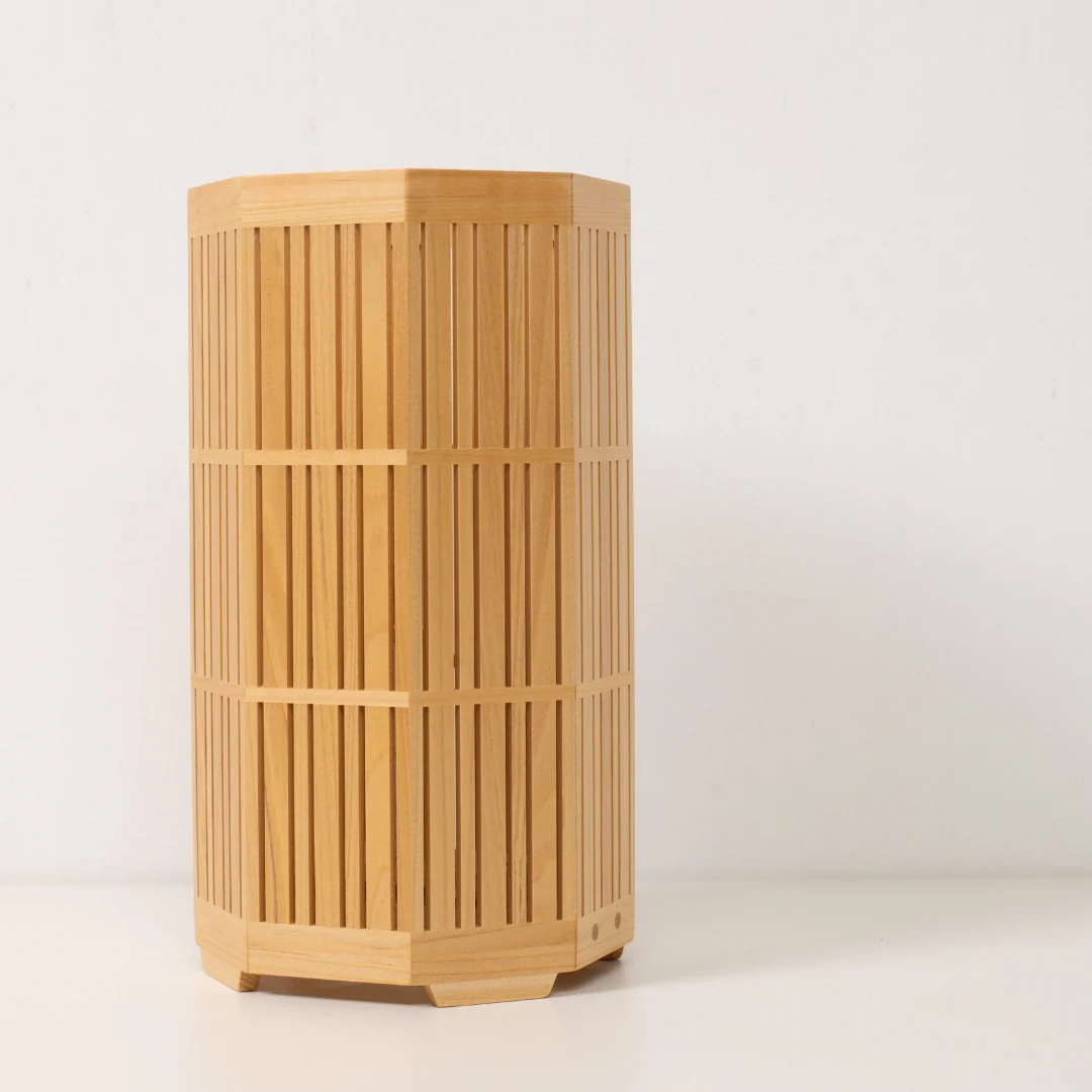 Japanese Wood Table Lamp "Kagayaki" - Image 14