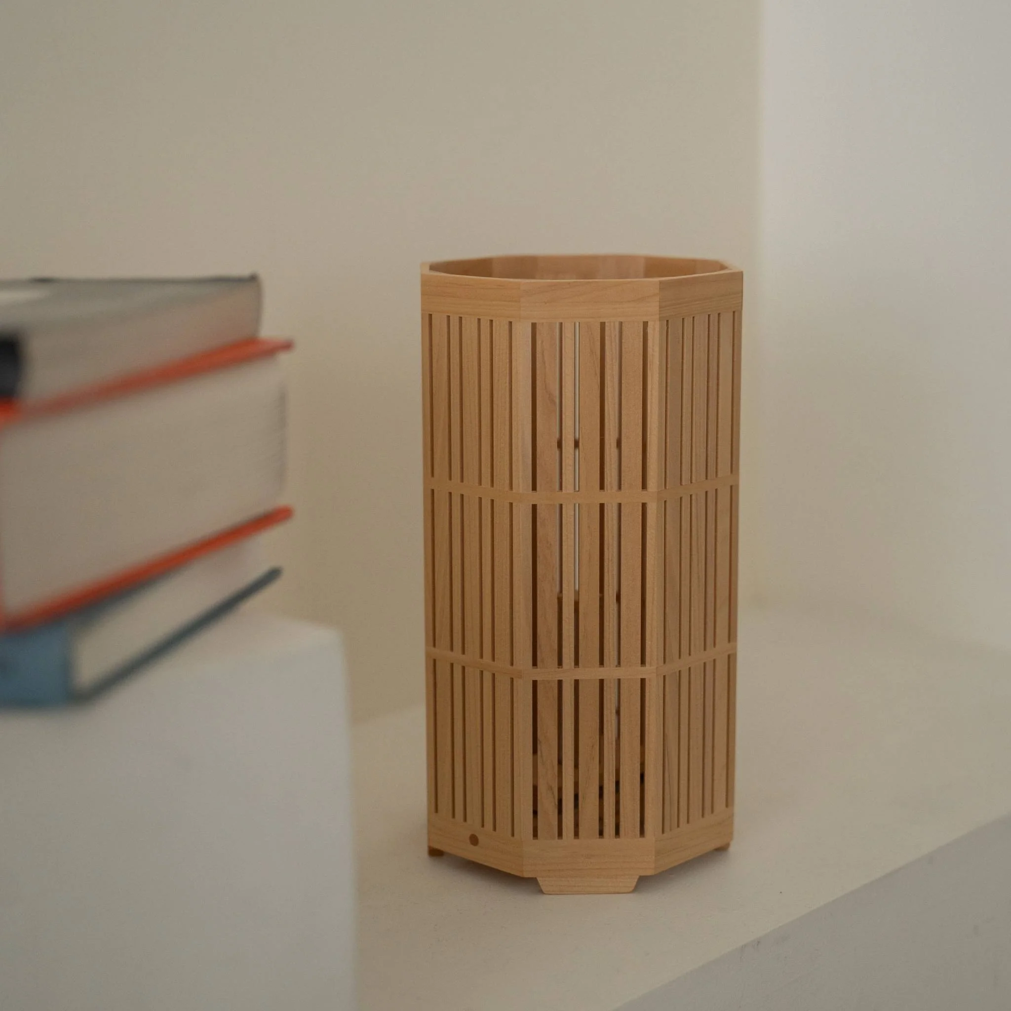 Japanese Wood Table Lamp "Kagayaki" - Image 6