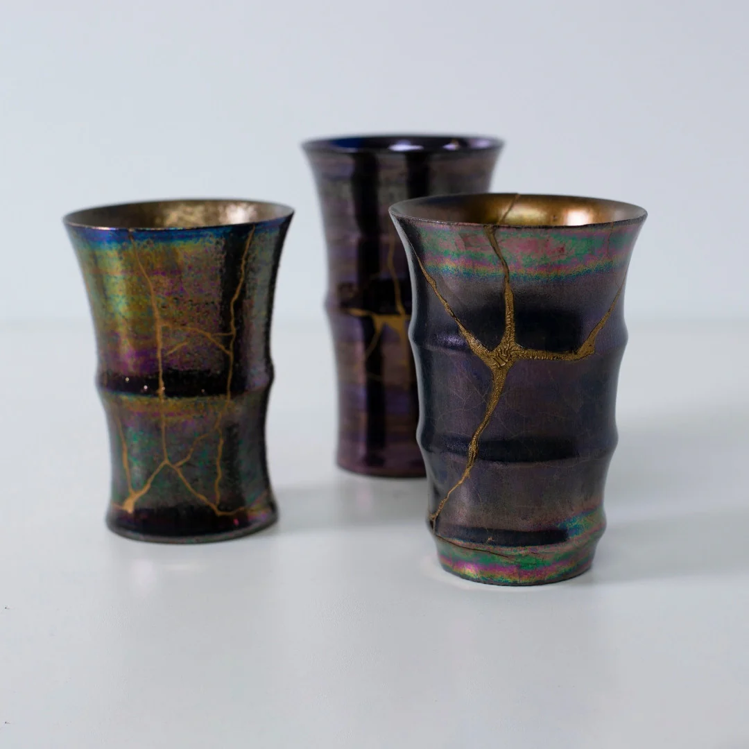 Kintsugi Cup "Magenta Luster" 01 - Image 3