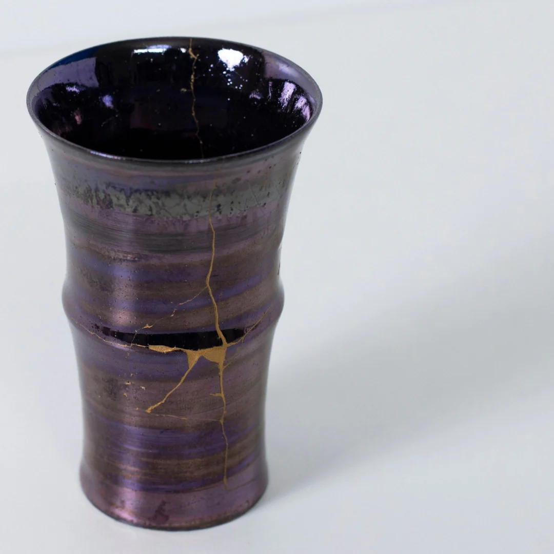 Kintsugi Cup "Magenta Luster" 02 - Image 2