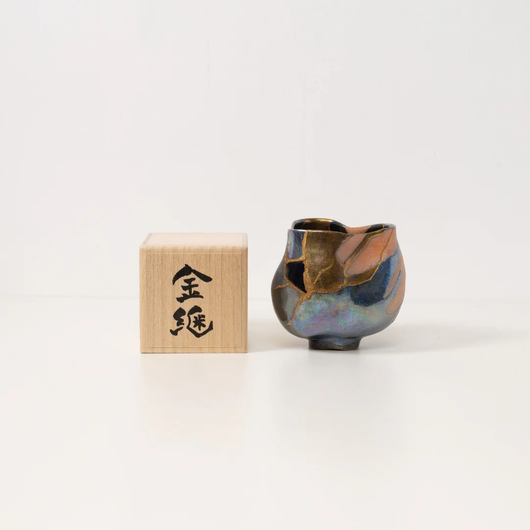Kintsugi Matcha Bowl "Hidamari" 01