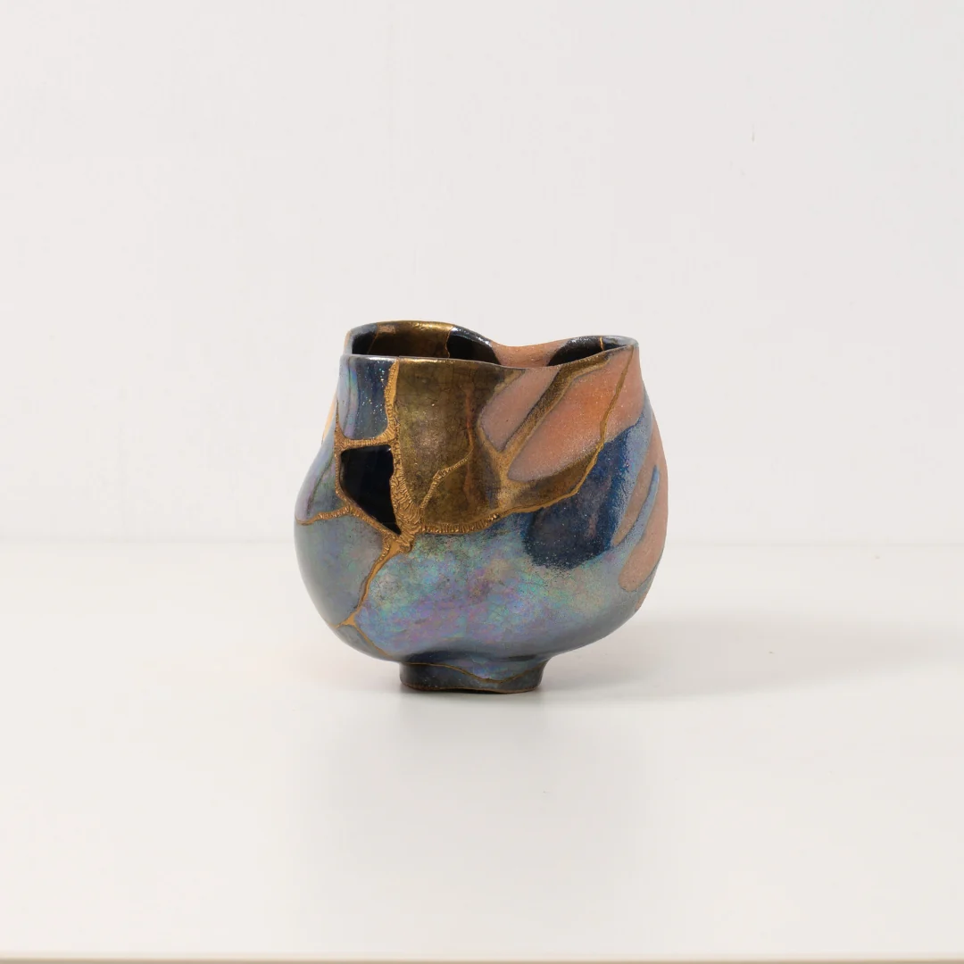 Kintsugi Matcha Bowl "Hidamari" 01 - Image 2