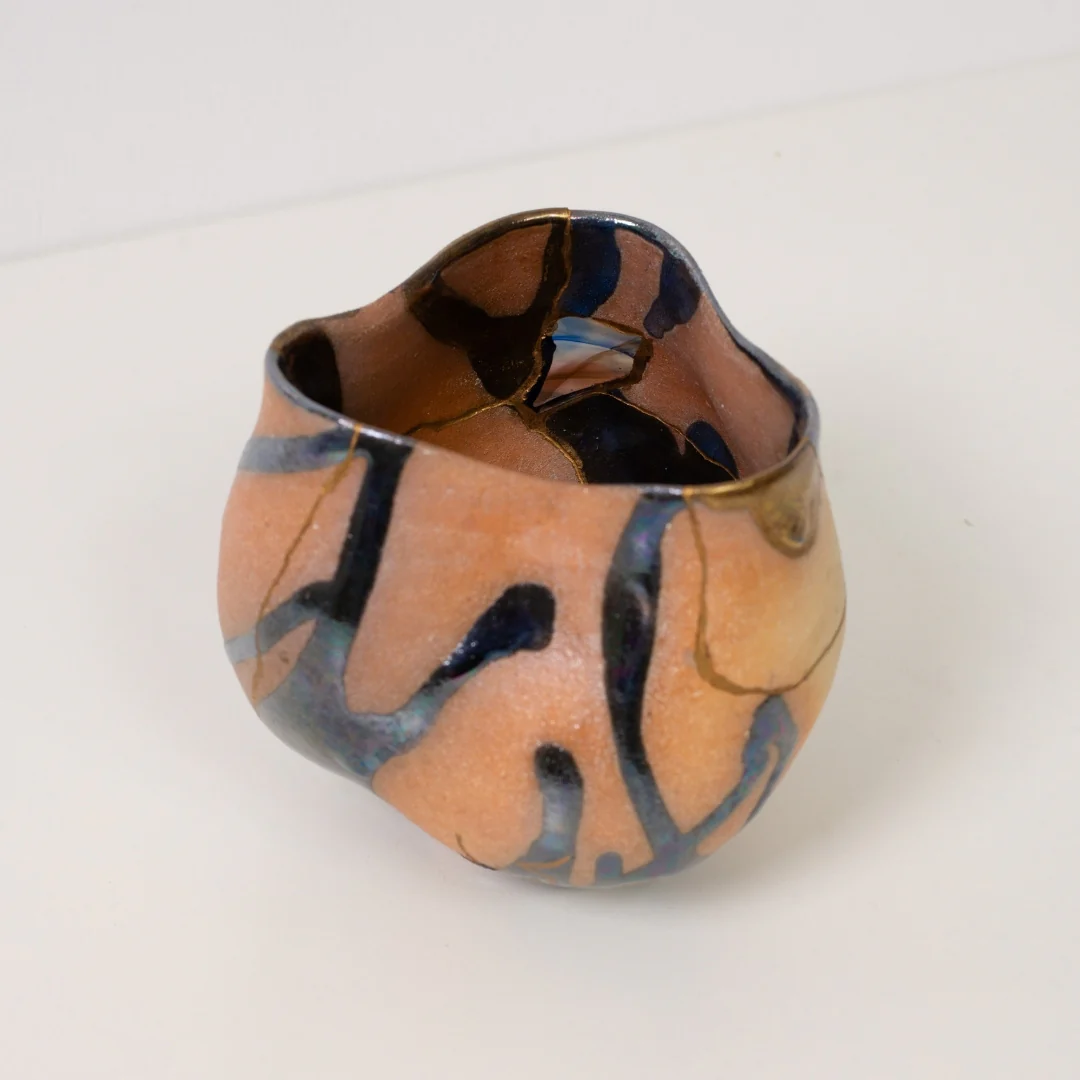 Kintsugi Matcha Bowl "Hidamari" 01 - Image 3