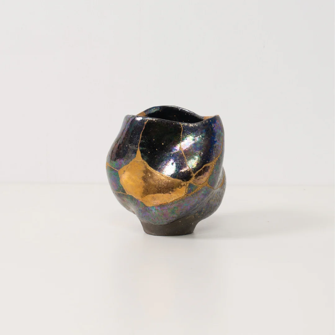 Kintsugi Matcha Bowl "Ko-haku" 01 - Image 2