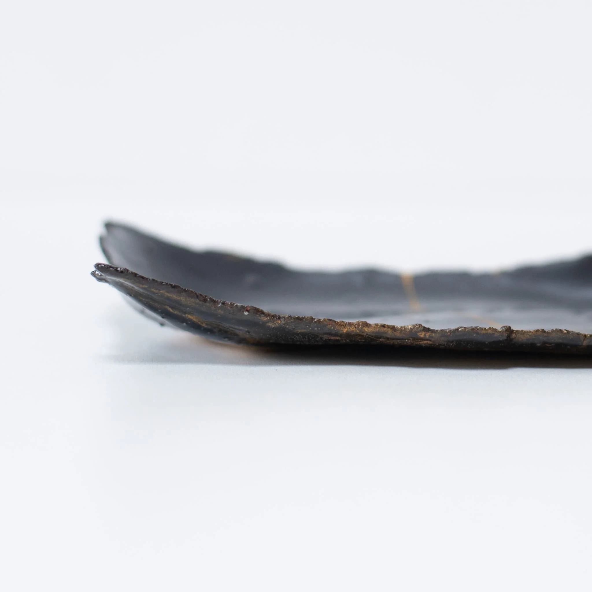 Kintsugi Plate "Tenmoku" Black 01 - Image 3