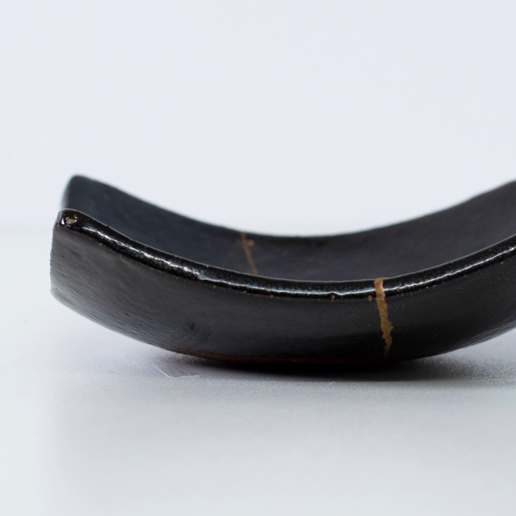Kintsugi Square Plate "Jet Black Lighting" 03 - Image 4