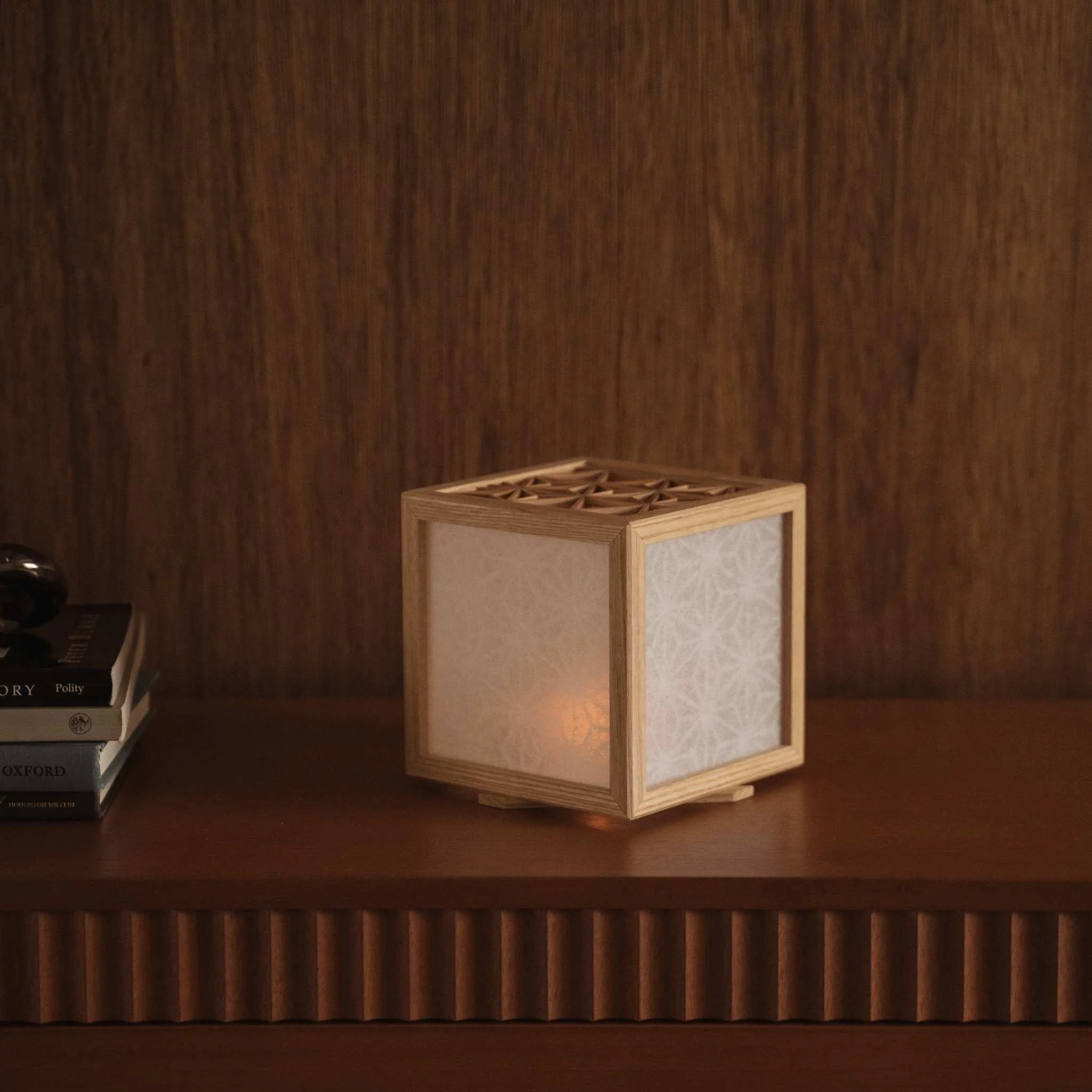 Japanese Kumiko Lantern Cover - Image 5
