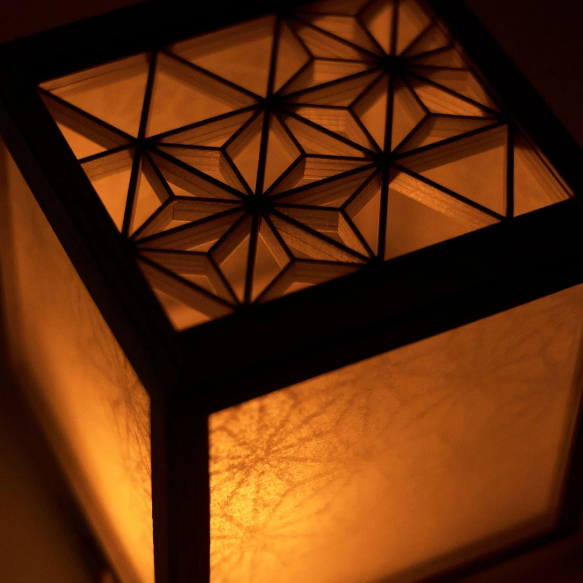 Japanese Kumiko Lantern Cover - Image 6