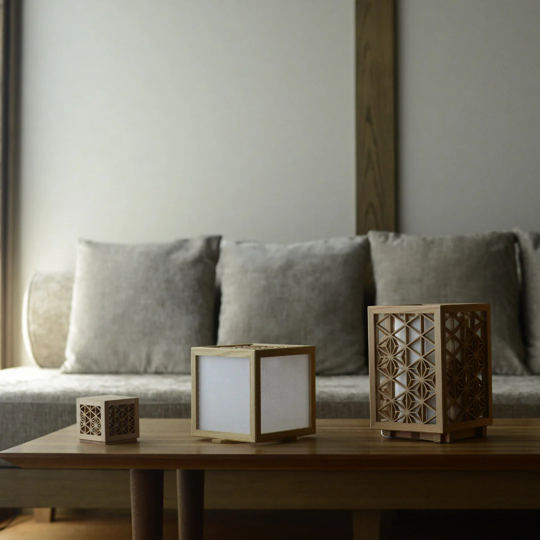 Japanese Kumiko Lantern - Mini - Image 5