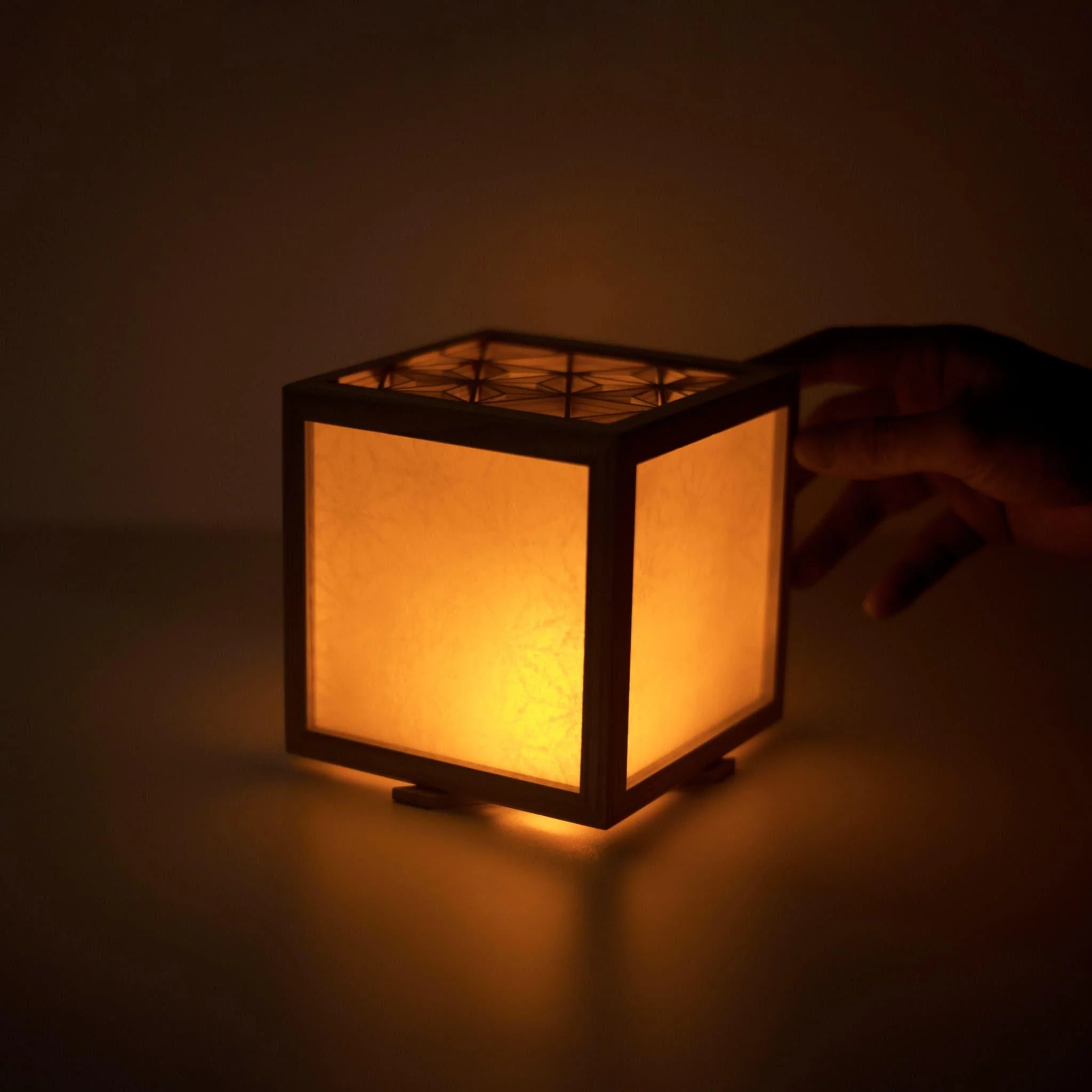 Japanese Kumiko Lantern Cover - Image 8