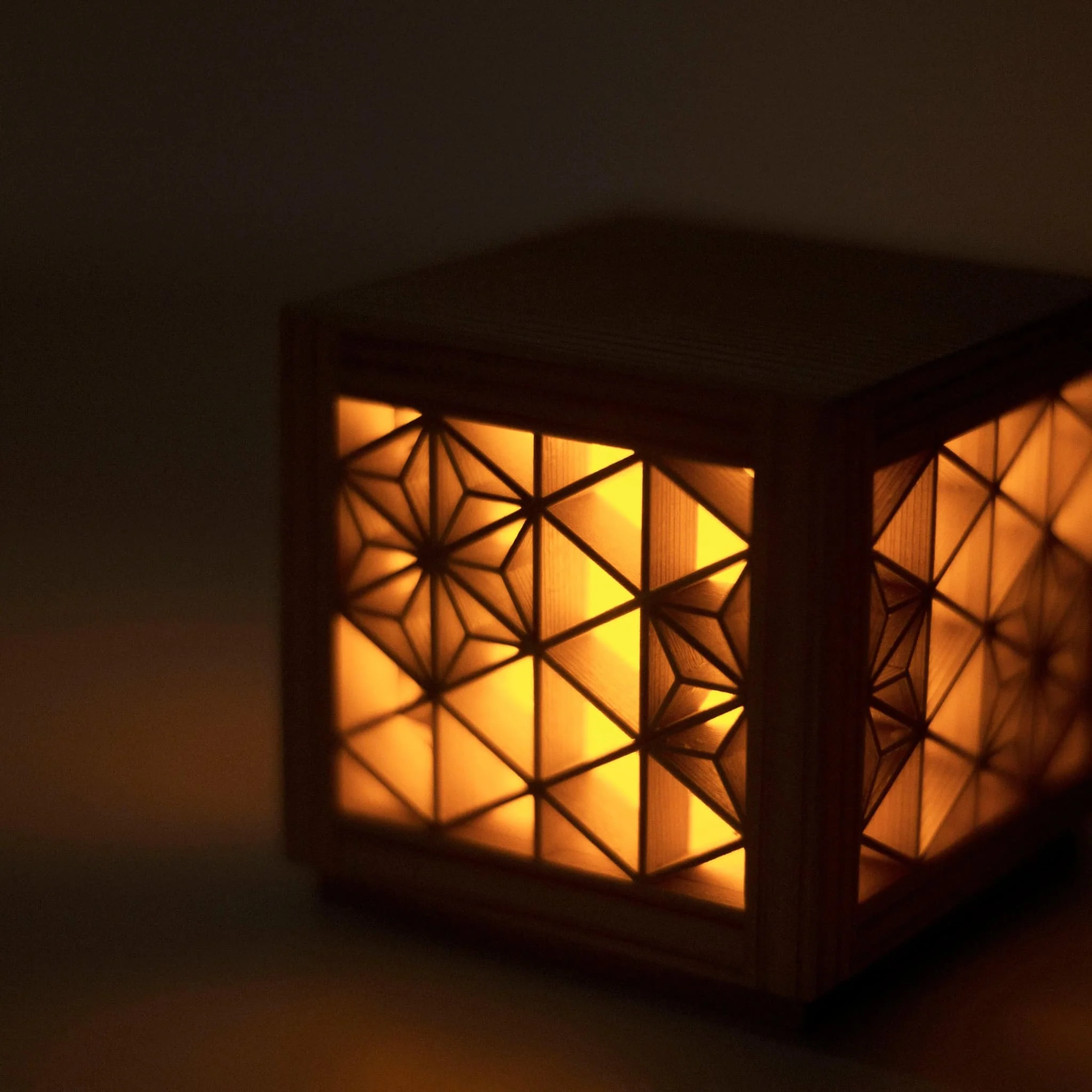 Japanese Kumiko Lantern - Mini - Image 3