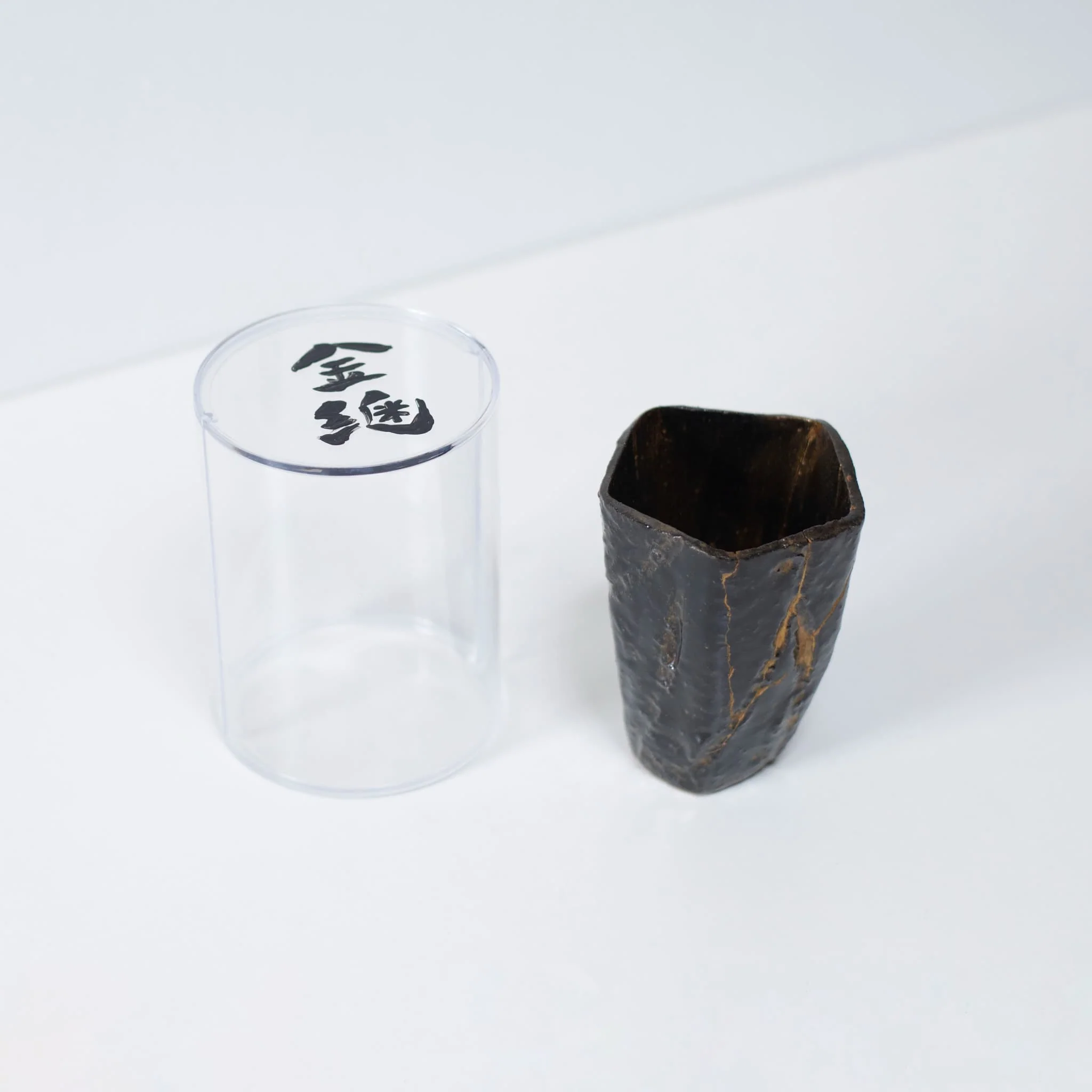 Pentagon Kintsugi Cup "Tenmoku" Black 01 - Image 4