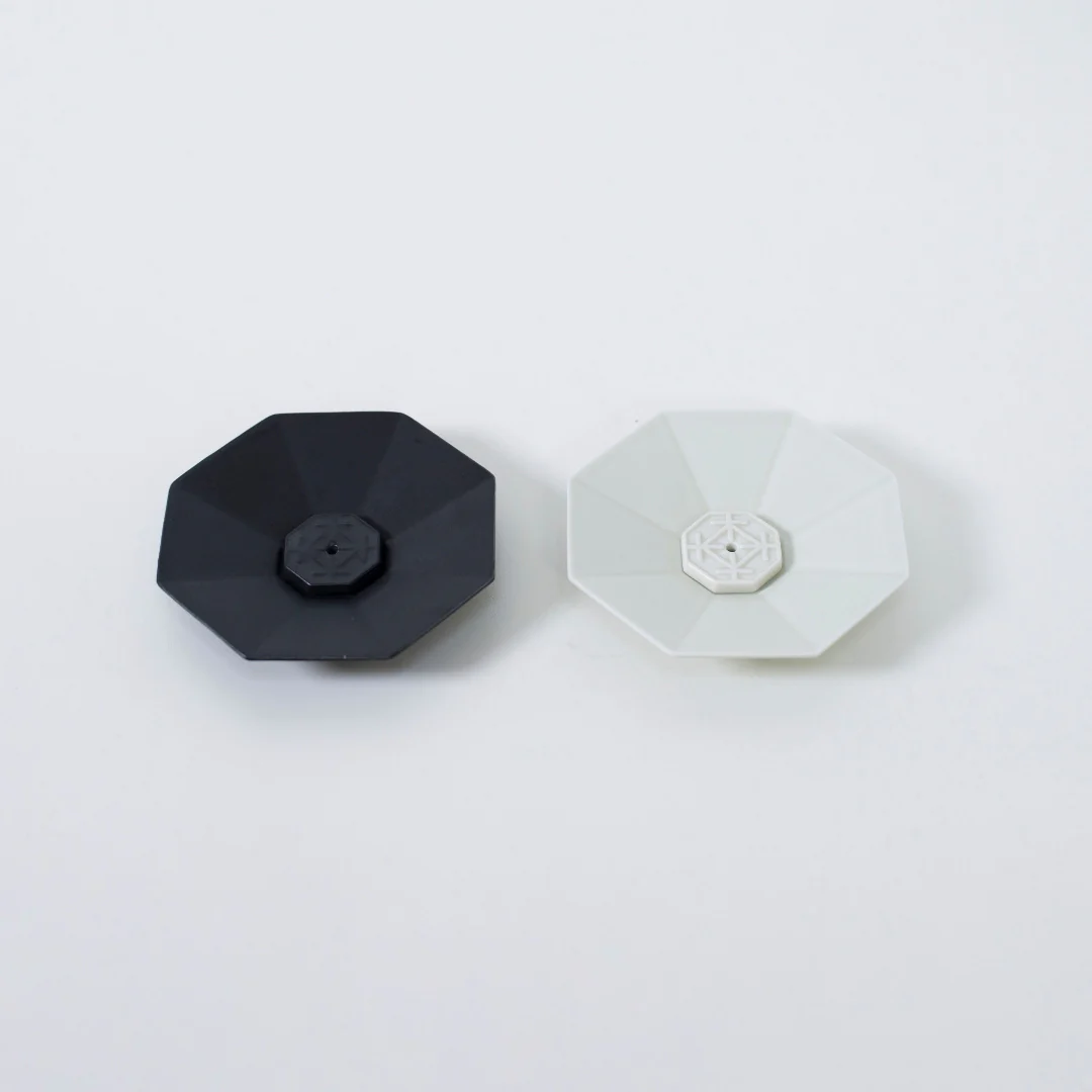 Japanese Incense Plate "PORCELAIN INCENSE PLATE OCTAGON WHITE" - Image 7