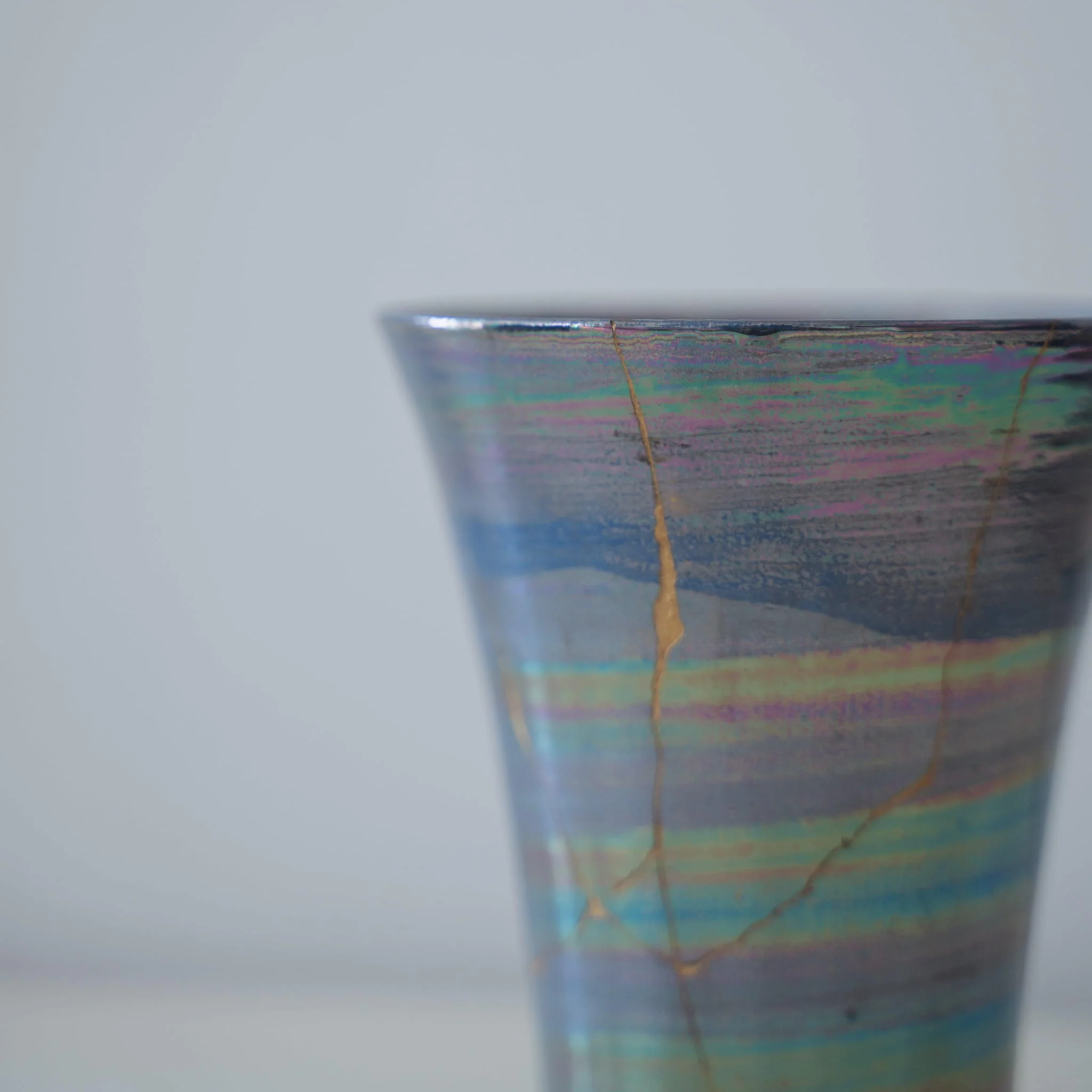 Kintsugi Cup "Sirius" with a Paulownia Wood Box - Image 4