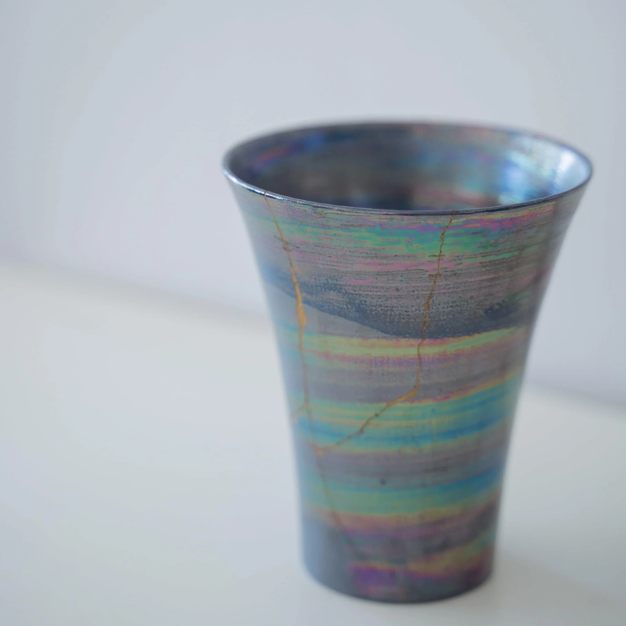 Kintsugi Cup "Sirius" with a Paulownia Wood Box - Image 6