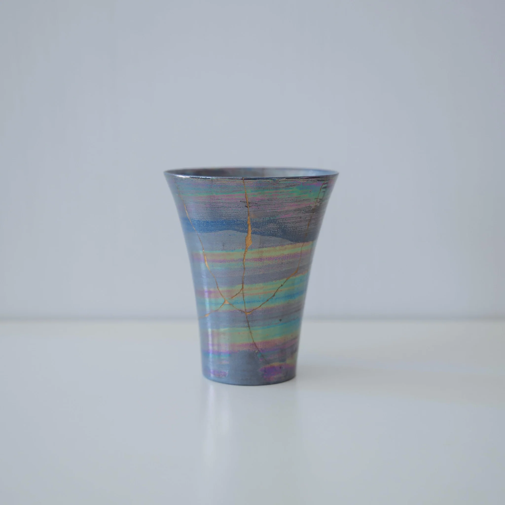 Kintsugi Cup "Sirius" with a Paulownia Wood Box - Image 8