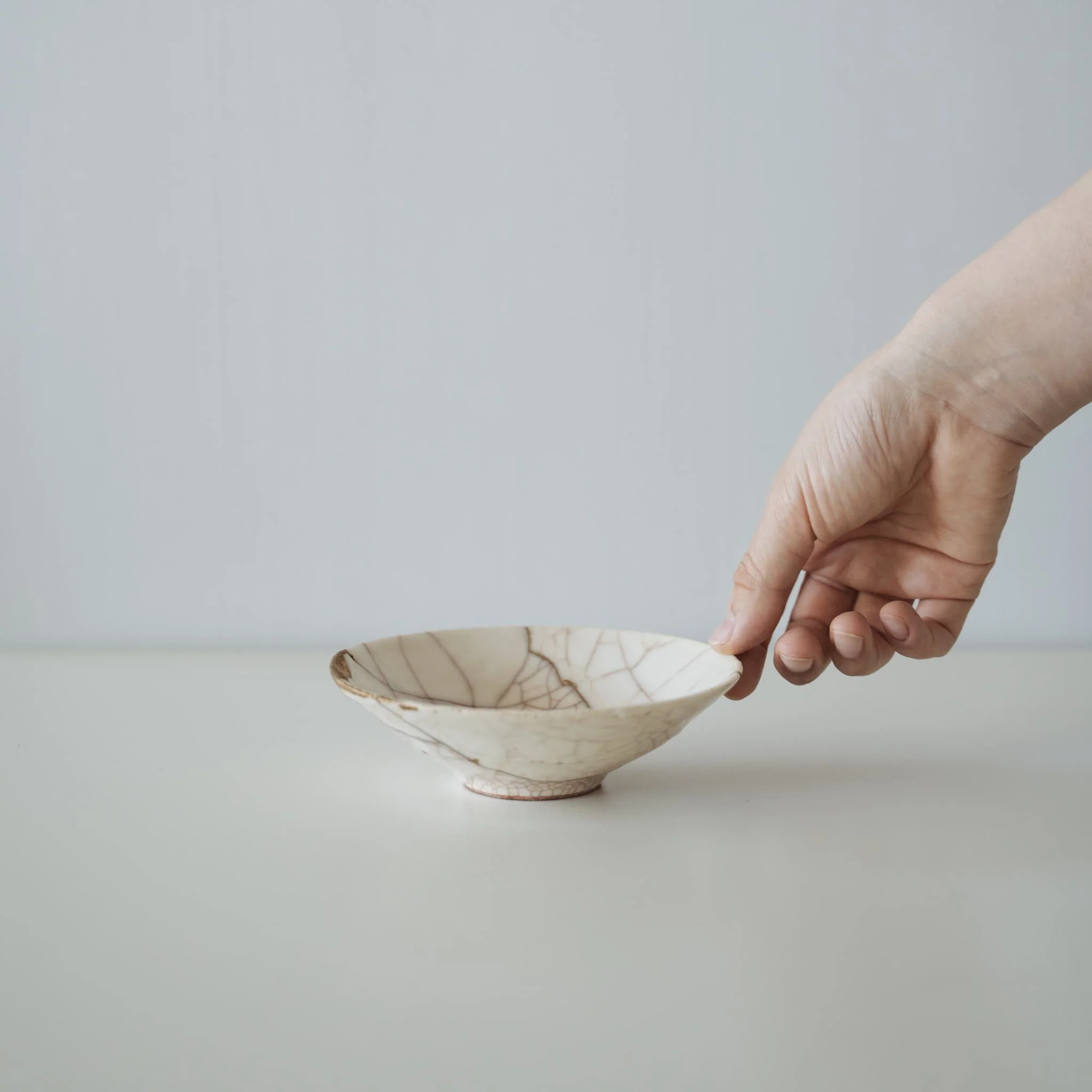 Kintsugi Bowl "Vermilion Crackle" - Image 4
